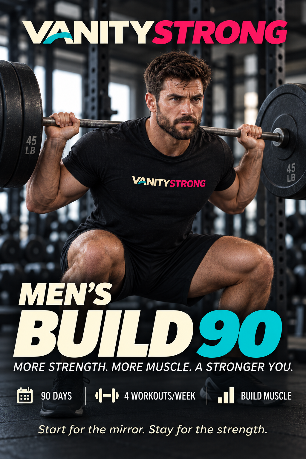 Men's Build 90 program cover