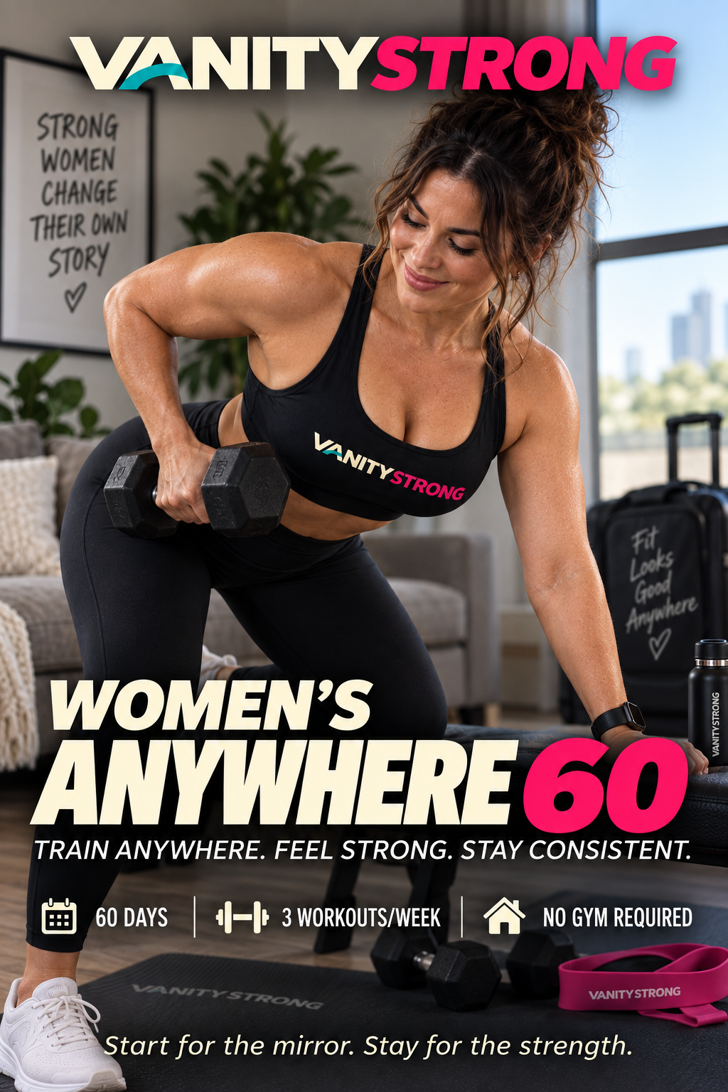 Women's Anywhere 60 program cover