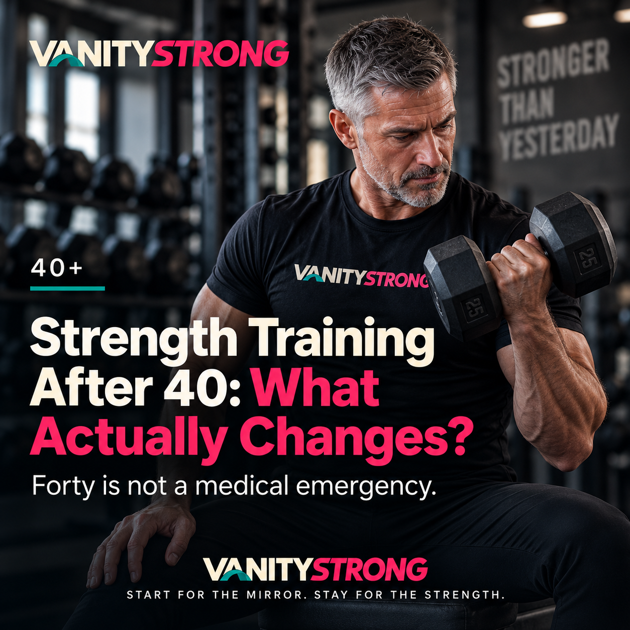 Strength Training After 40: What Actually Changes?