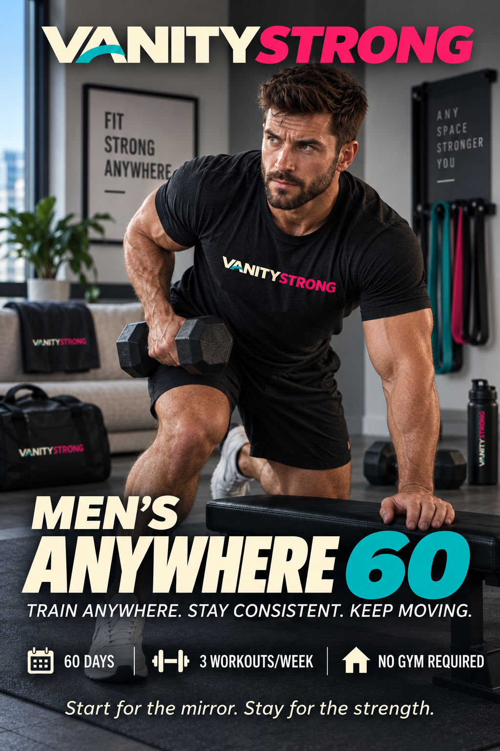 Men's Anywhere 60 program cover