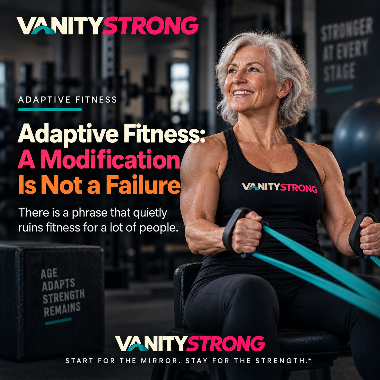 Adaptive Fitness: A Modification Is Not a Failure